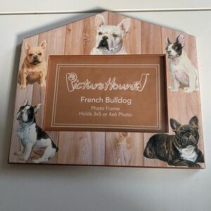 French Bulldog Photo Frame - Brown